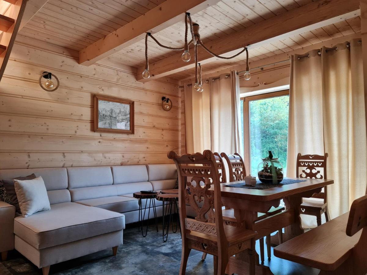 Zabie Dworki Witow Luxury Chalets & Spa Kültér fotó