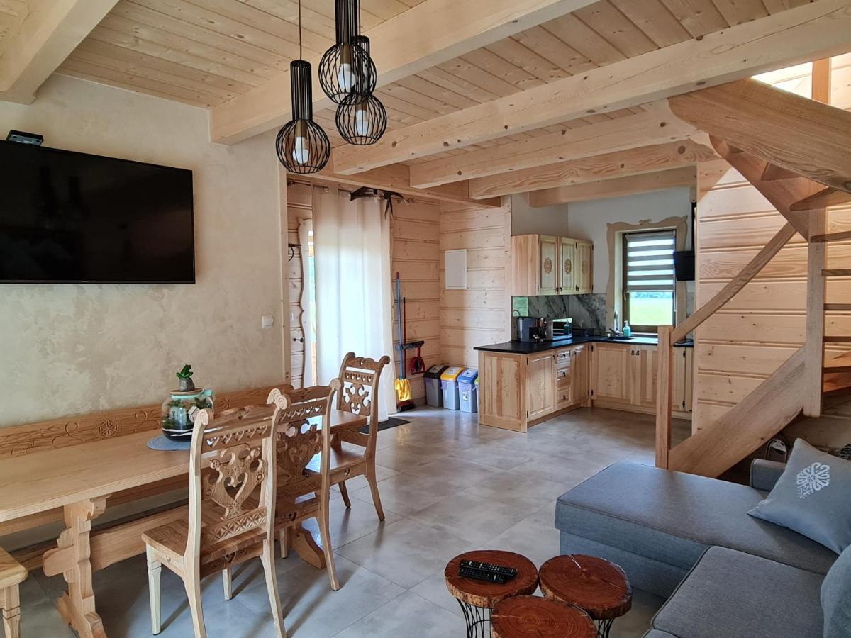 Zabie Dworki Witow Luxury Chalets & Spa Kültér fotó