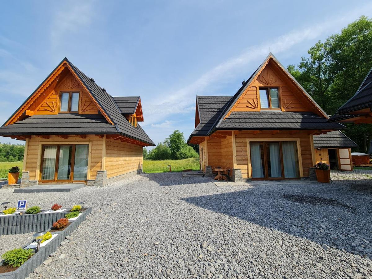 Zabie Dworki Witow Luxury Chalets & Spa Kültér fotó