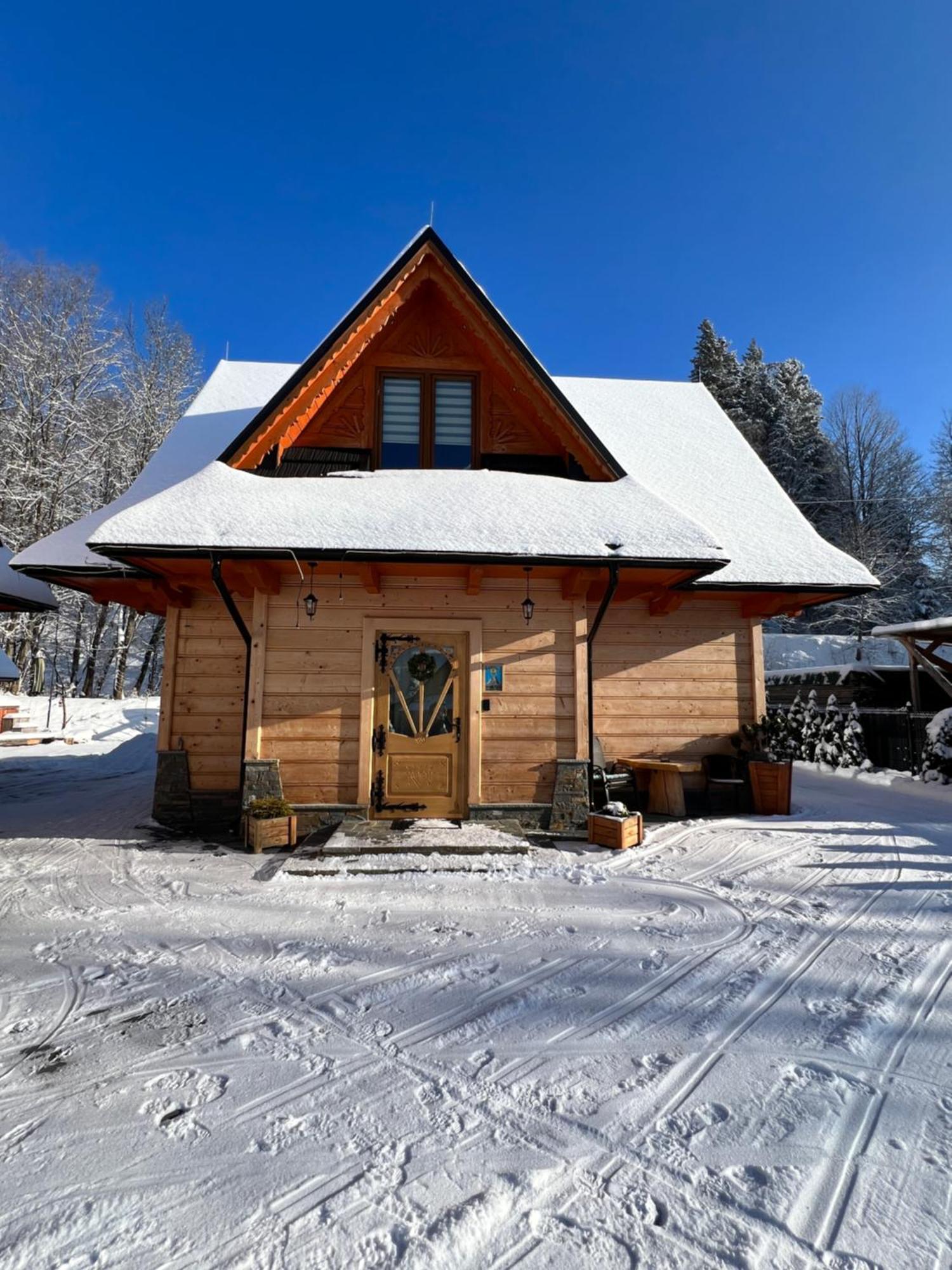 Zabie Dworki Witow Luxury Chalets & Spa Kültér fotó