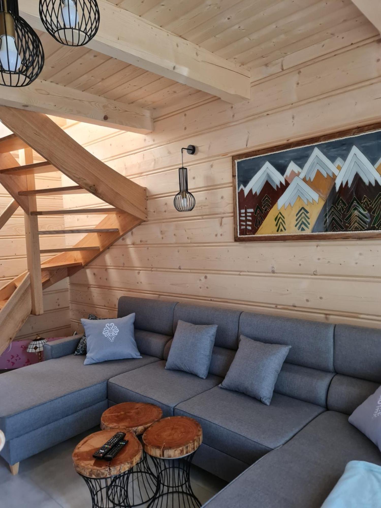 Zabie Dworki Witow Luxury Chalets & Spa Kültér fotó