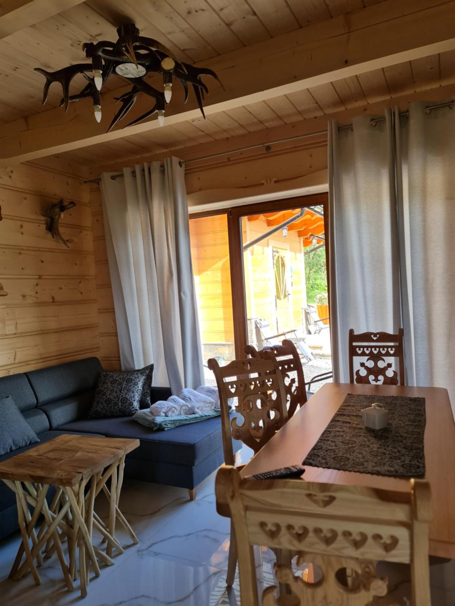 Zabie Dworki Witow Luxury Chalets & Spa Kültér fotó