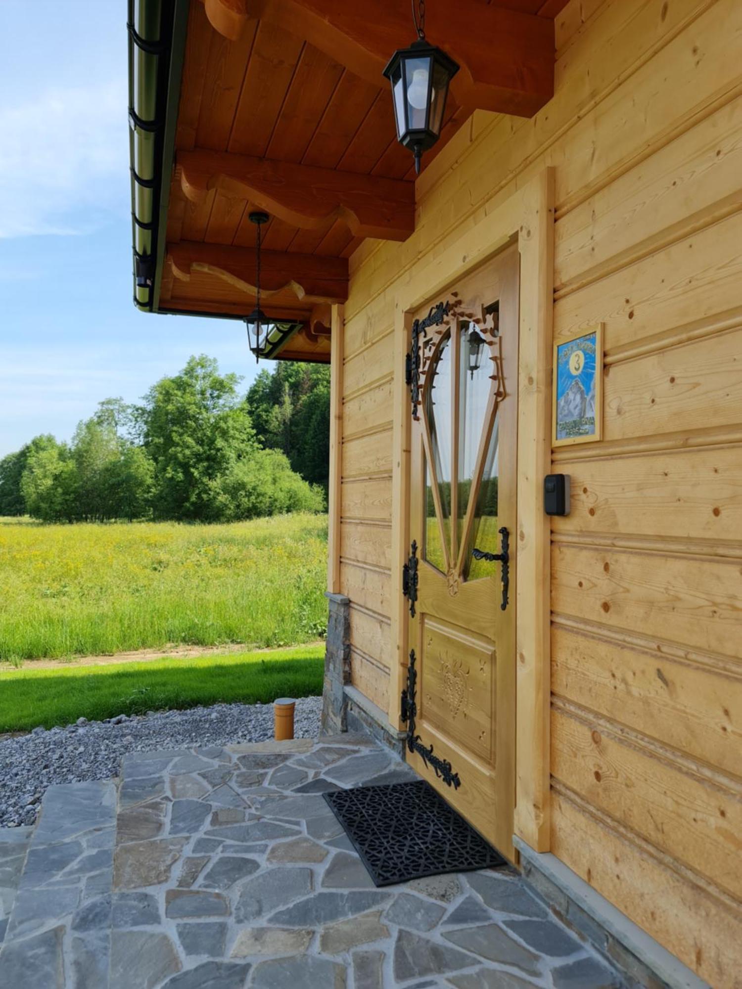 Zabie Dworki Witow Luxury Chalets & Spa Kültér fotó