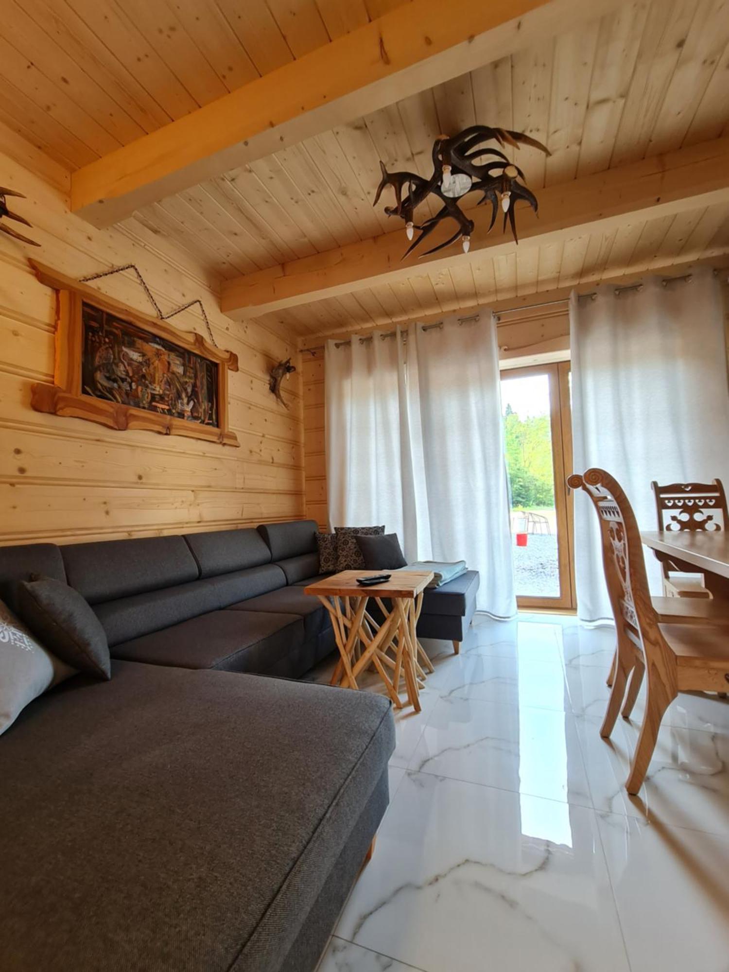 Zabie Dworki Witow Luxury Chalets & Spa Kültér fotó