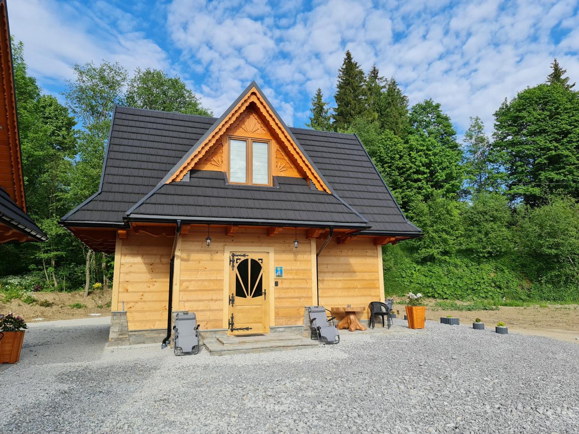 Zabie Dworki Witow Luxury Chalets & Spa Kültér fotó