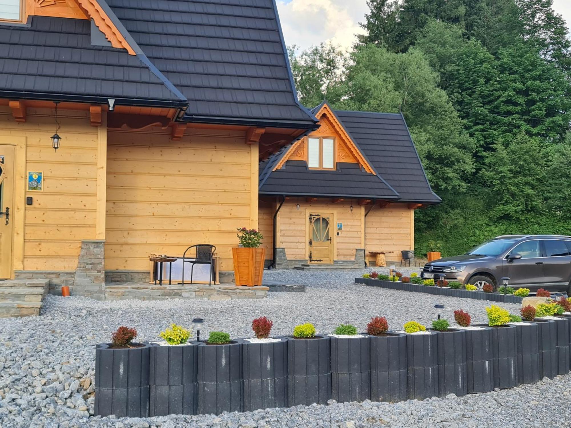 Zabie Dworki Witow Luxury Chalets & Spa Kültér fotó