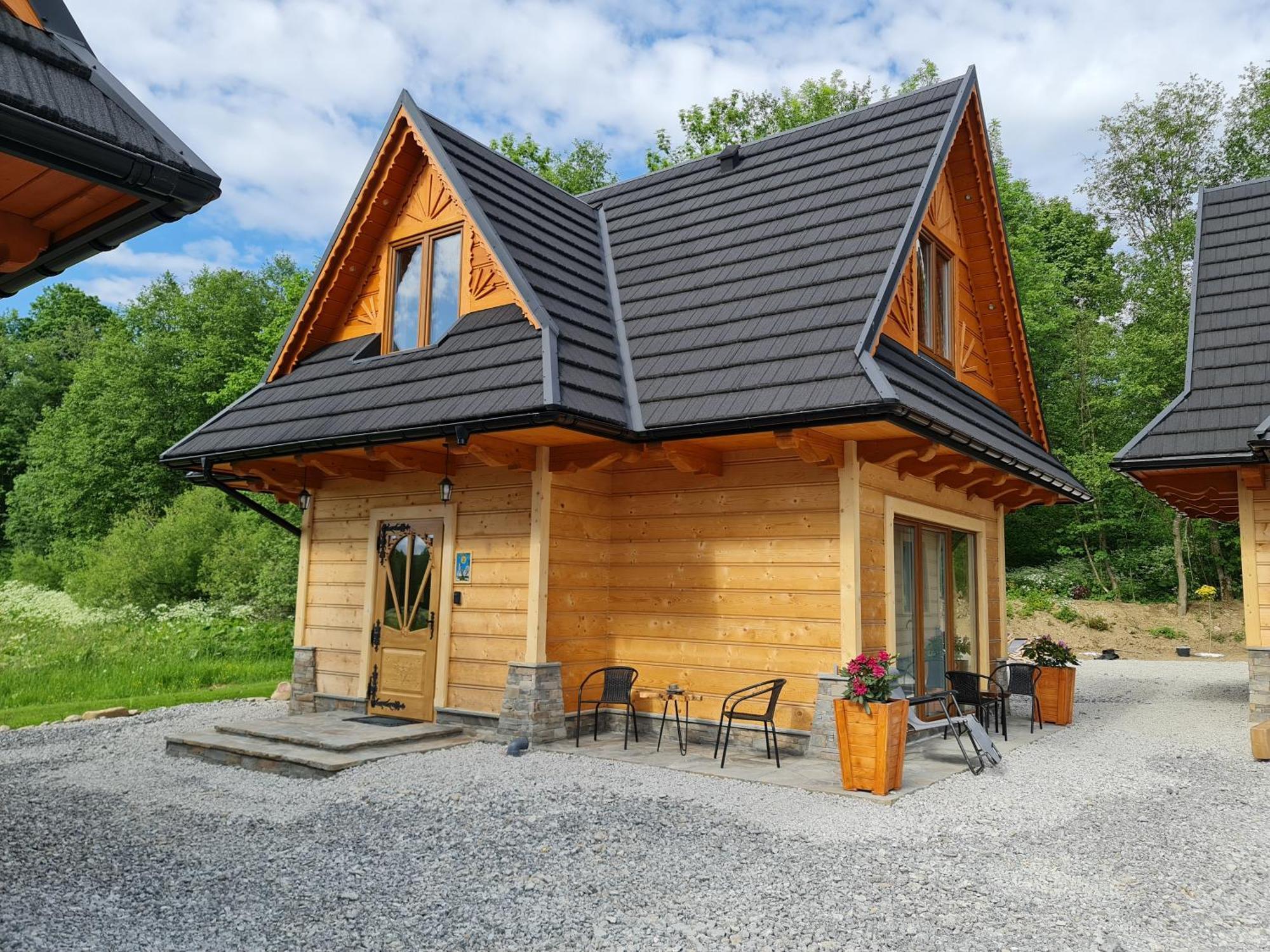 Zabie Dworki Witow Luxury Chalets & Spa Kültér fotó